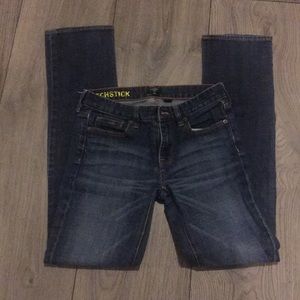 Jcrew matchstick jeans - 26R. Good condition.
